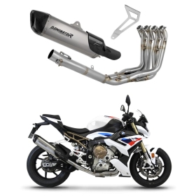 BMW S1000R 2021-2026 Dominator Full Exhaust System Collector Silencer Titanium HP6 + dB killer