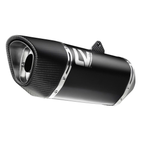LEOVINCE LV-14R Black Edition Slip-On Muffler HONDA X-ADV 750 18-25