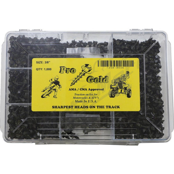 GOLD SCREWS "Pro Gold" Ice Screws 9,52 mm 1000pcs.