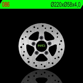 NG BRAKES 086 fiksuotas stabdžių diskas KYMCO B&W / DINK / MOVIE / YUP 50-250 00-16