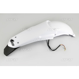 UFO Rear Fender with Light Yamaha YZ 125-250cc 02-14