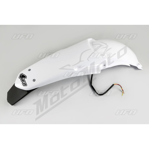 UFO Rear Fender with Light Yamaha YZ 125-250cc 02-14