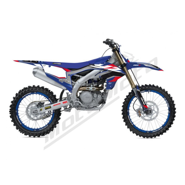 BLACKBIRD RACING STICKER KIT DREAM 5 CHROME Yamaha YZ 250-450cc 23-25