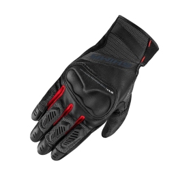 SHIMA HERO MEN Leather Gloves Black / Red