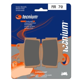 TECNIUM Street Performance Sintered Metal Brake pads MR70 Yamaha FZ / FZS / RD / SRX / TDR / TZR / XJ 125-600cc 85-03