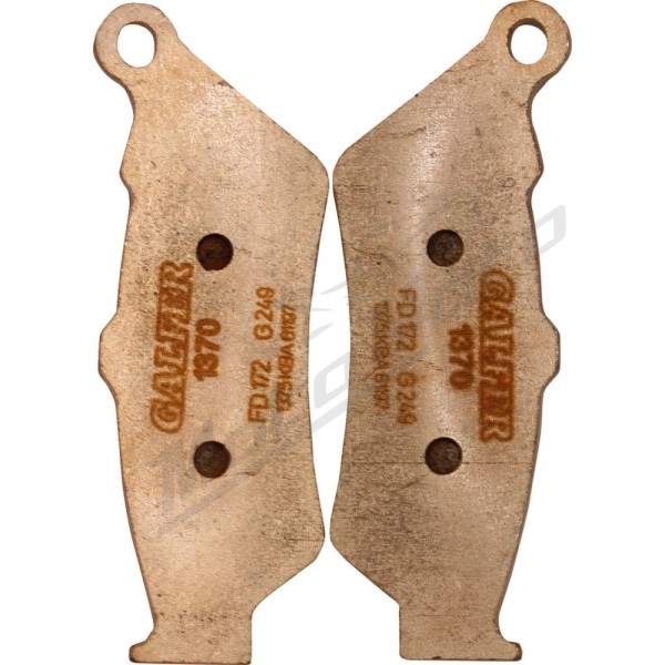 GALFER HH Sintered Brake Pads Aprilia / Benelli / Bimota / BMW / Cagiva / CCM / Ducati / GasGas / Honda / Harley Dvidson / KTM / Moto Guzzi / Triumph / Victory / Yamaha 600-2300cc 88-25