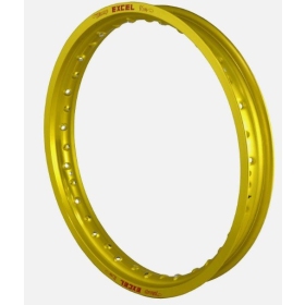 EXCEL MX Rear Yellow rim 19x2,15x36T Yamaha / Sherco / Husqvarna / Gas Gas / Beta 125/610 98-23