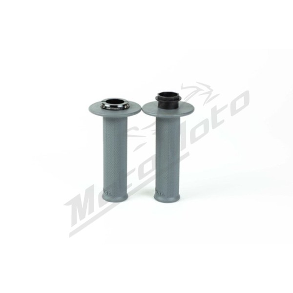 Renthal MX Original Lock-On Grips Medium (Full Diamond) 22mm Grey