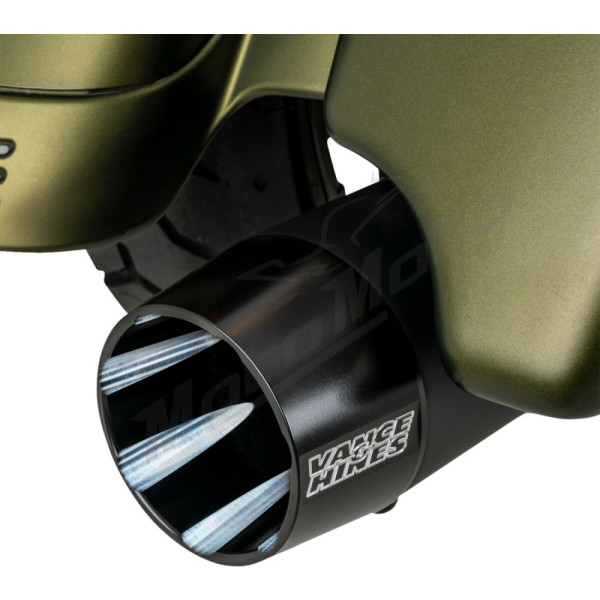 VANCE & HINES Blackbird 450 Slip-On Mufflers Harley Davidson FLH / FLHR / FLHTKL / FLHX / FLTRXST 1750-1977 17-25