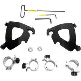 MEMPHIS SHADES HD Gauntlet Fairing Trigger-Lock Hardware Kit Harley Davidson XL 1200 11-19