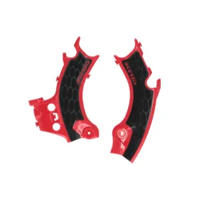 Acerbis X-Grip Frame Guards Honda CRF 250-450cc 25-> Black/Red