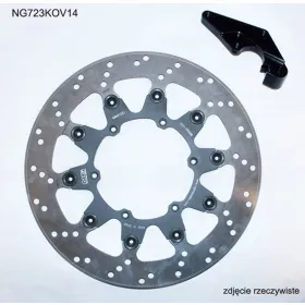 NG Priekinis plaukiojantis stabdžių diskas 320X118X5mm Suzuki / Yamaha 125-450cc 96-20