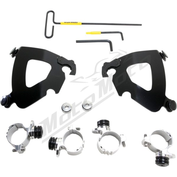 MEMPHIS SHADES HD Gauntlet Fairing Trigger-Lock Hardware Kit Harley Davidson XL 1200 11-19