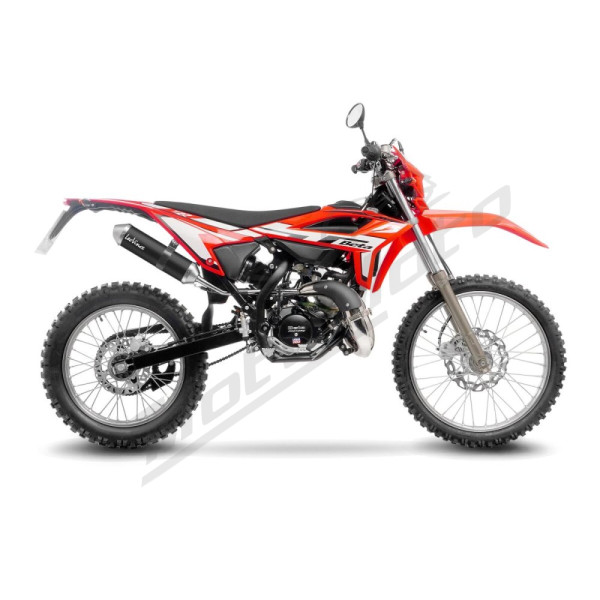 LEOVINCE X-FIGHT Black Edition Slip-On Stainless Steel Muffler Beta RR 50 23-24