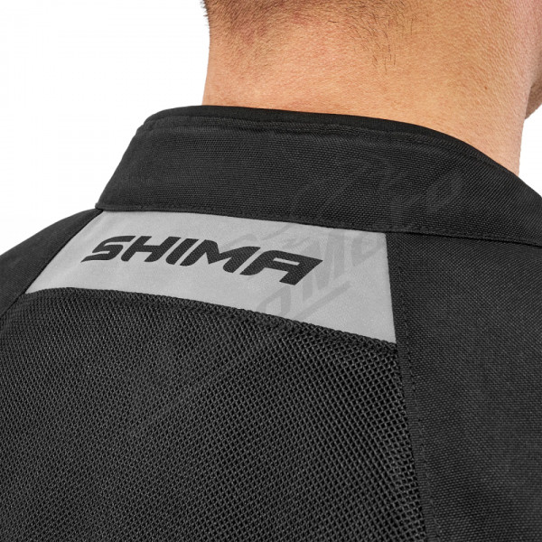 SHIMA X-MESH 2.0 MEN Tekstilinė Striukė Juoda / Raudona