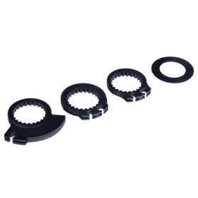 Steering grips accelerator cable holder set