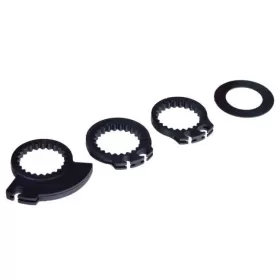 Steering grips accelerator cable holder set