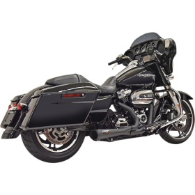 BASSANI XHAUST Road Rage 2:1 Short Exhaust System Harley Davidson FLH / FLHFB / FLHR 1750-1977cc 17-25