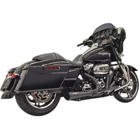 BASSANI XHAUST Road Rage 2:1 Short Exhaust System Harley Davidson FLH / FLHFB / FLHR 1750-1977cc 17-25