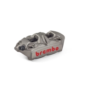 BREMBO M4 Front Left Brake Caliper Titanium Ø34mm APRILIA / DUCATI / KTM / MV AGUSTA / TRIUMPH 675-1200cc 2007-2020
