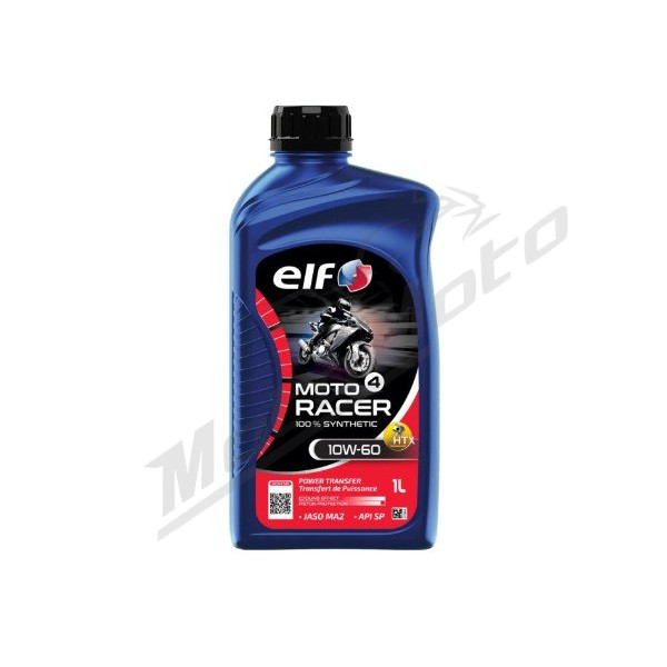 ELF Moto 4 Racer 10W-60 SYN Oil 4T 1L