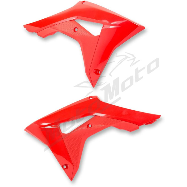 UFO Radiatoriaus šoniniai plastikai Honda CRF 250-450cc 17-21