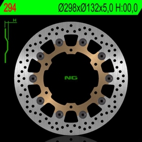 NG BRAKES 294 plaukiojantis stabdžių diskas YAMAHA BT / FJR / FZS / SCR / SR / TDM / VMX / XJ / XV / XVS / XVZ / YZF 600-1900 93-21