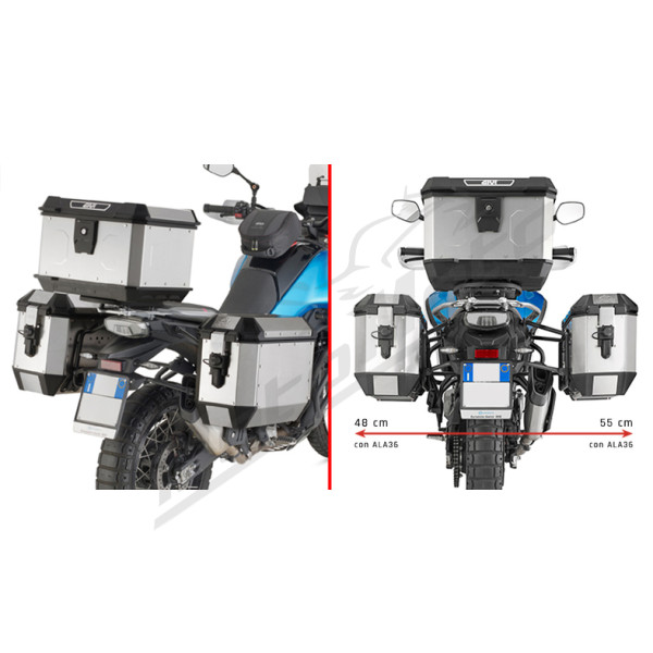 GIVI Monokey Šoninių daiktadėžių laikiklis CF Moto 300 NK 21-23