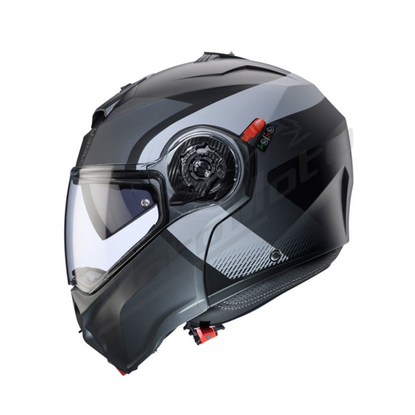 Flip-up Helmet Caberg Drift Duke Evo Indy Gray/Black Matte