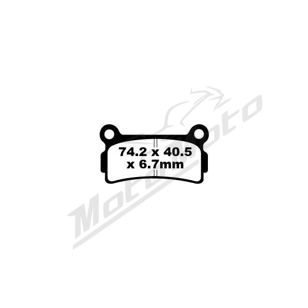 EBC FA164 Series Organic Brake Pads Front  Beta EVO 125-300 20-22