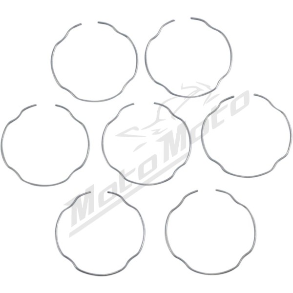 JAMES GASKET Fork Seal Retainers Harley Davidson 1130-1868cc 2003-2022 6pcs