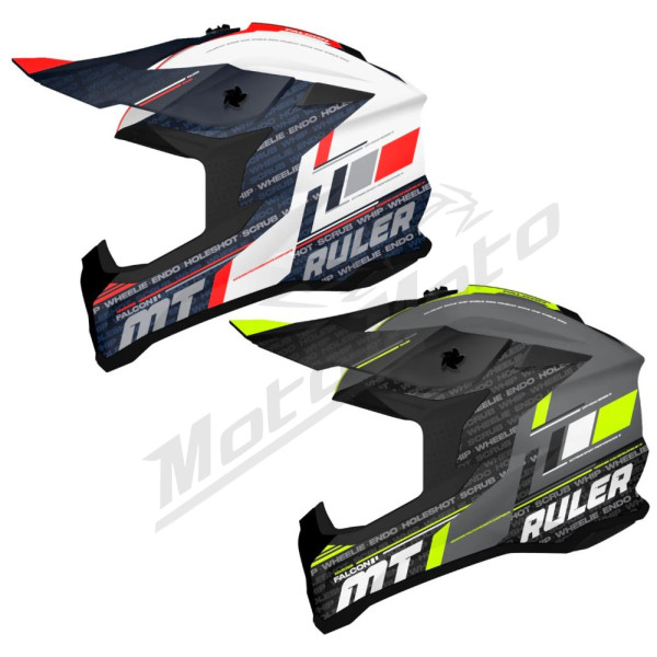 Falcon S Ruler Motocross Helmet