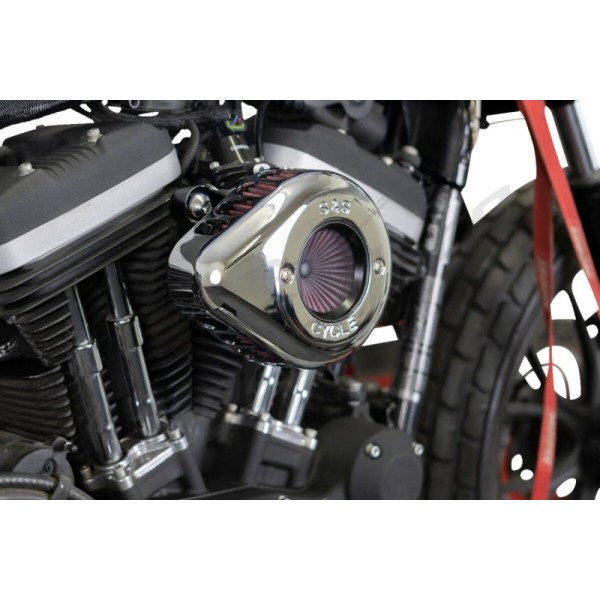 S&S CYCLE Air Stinger Stealth Air Cleaner Kit Harley Davidson XL 883-1200cc 07-22