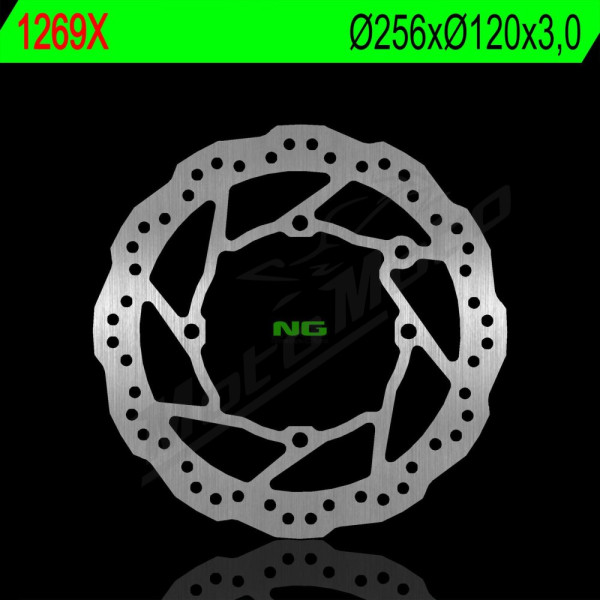 NG BRAKES Priekinis Wave fiksuotas stabdžių diskas 256mm Sherco SE-R / SEF-R 125-450cc 14-18