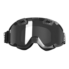 Off Road akiniai CKX 210° Airflow Juoda / Sidabrinė