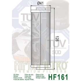 Oil filter HIFLO HF161 BMW R45/ R50/ R60/ R65/ R75/ R80/ R90/ R100 1969-1995