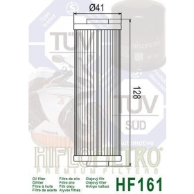 Oil filter HIFLO HF161 BMW R45/ R50/ R60/ R65/ R75/ R80/ R90/ R100 1969-1995