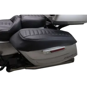 MUSTANG Deluxe Touring Saddlebag Lid Covers Harley Davidson FLHX / FLTRX / FLTRXSE / FLTRXSTSE 1923-1977 23-25
