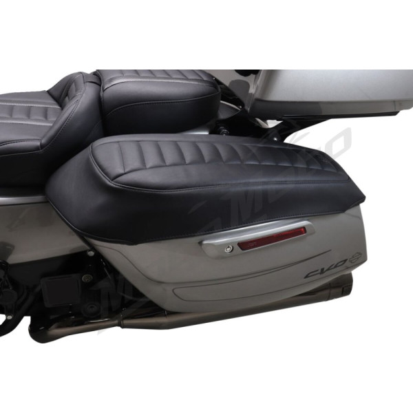 MUSTANG Deluxe Touring Saddlebag Lid Covers Harley Davidson FLHX / FLTRX / FLTRXSE / FLTRXSTSE 1923-1977 23-25