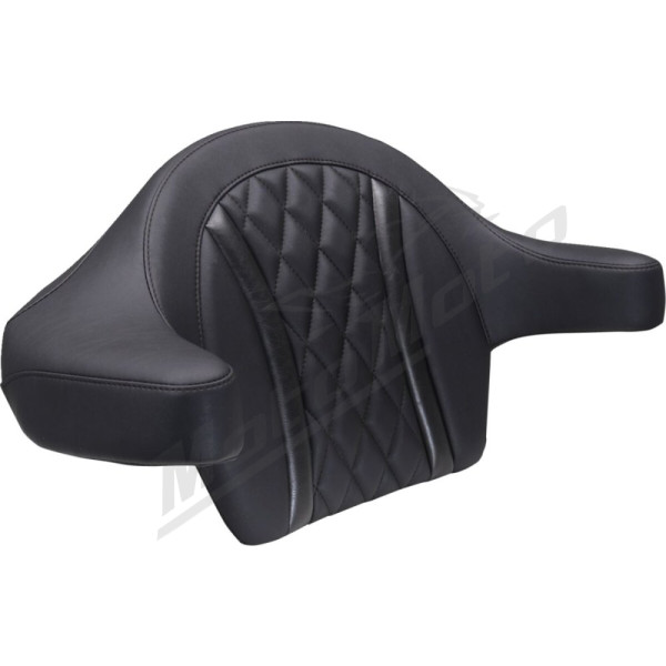 MUSTANG Extended Arm Wrap-Around Backrest Harley Davidson FLHX / FLHXSE / FLTRX / FLTRXSE / FLTRXSTSE 1923-1977 23-26