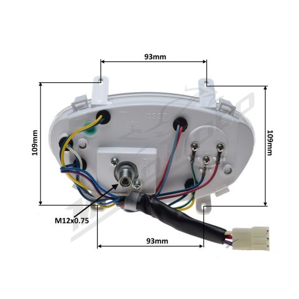 Speedometer Aprilia SR Motard 125 12-14