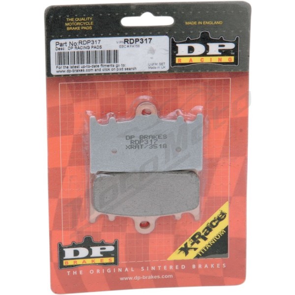 DP BRAKES Standartinės stabdžių trinkelės Kawasaki / Suzuki 400-1700cc 88-25
