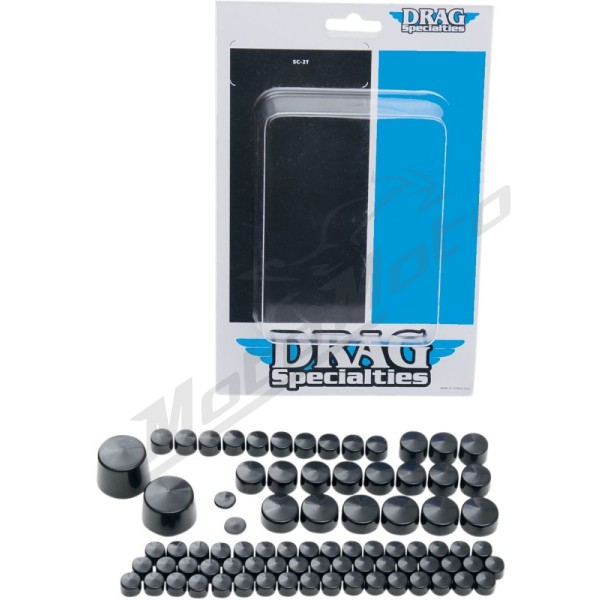DRAG SPECIALTIES Standard Engine Bolt Cover Kit Harley Davidson FLSTC / FLSTF / FLSTFB / FLSTN 1584-1800cc 07-10
