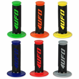UFO Challenger Grips Half-Waffle Yellow 22mm 112mm 2pc.