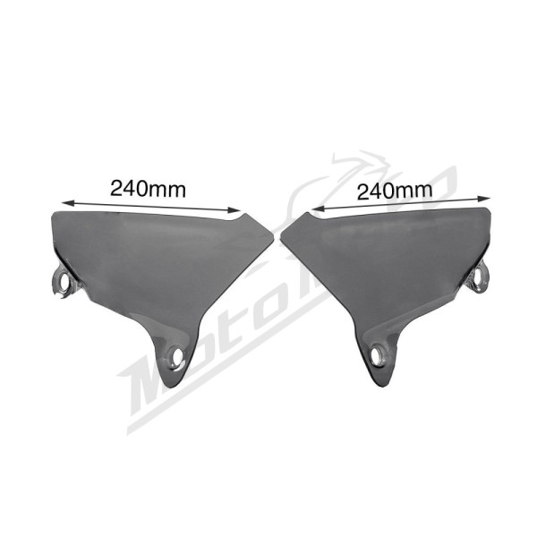 WRS DU019FS Side Deflectors Dark Smoke Ducati Multistrada V4 1200cc 21-24