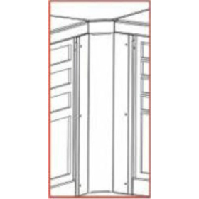BIKE LIFT Kampinis darbo stalas 90x90x90cm