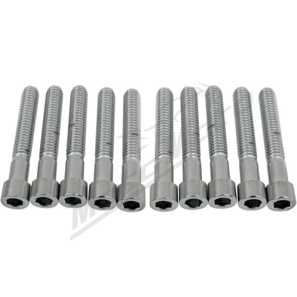 DRAG SPECIALTIES Socket-Head Bolts M8 x 1,25 (length 50,8 mm) 10pcs.