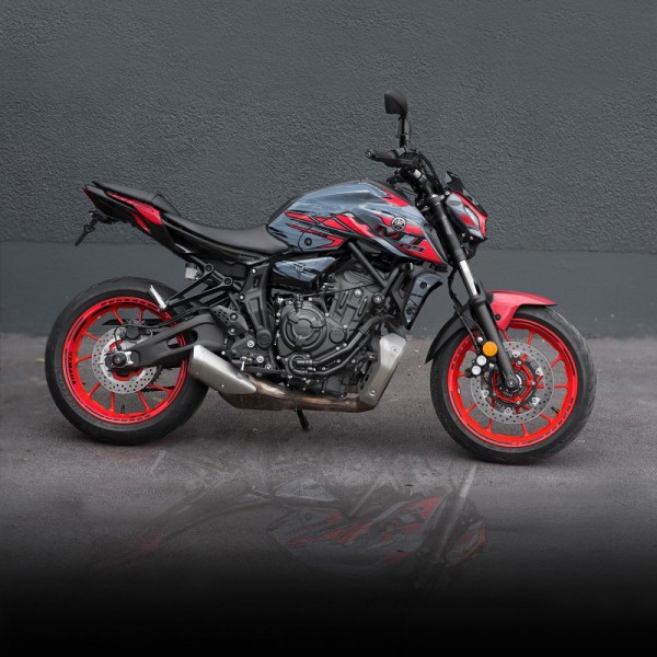 KIT déco YAMAHA MT-07 ROSSI SHARK –