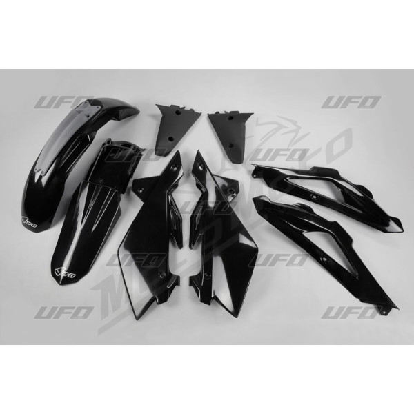 UFO Black Body Kit for Husqvarna TC 250-10cc 05-07