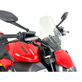 WRS TOURING Windscreen Clear Ducati Diavel V4 1200 ABS 23-25
